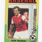 Purkkakuva n:o 136 Bob  McNab  Arsenal,  Jalkapallo - pikkukuva 1