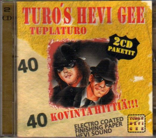 TURO`S HEVI GEE:TUPLATURO 40 KOVINTA HITTIÄ 2CD