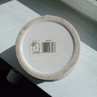 SHT Design valkoinen ruukku, uurrettu, 13cm. kork. - pikkukuva 3