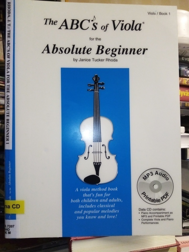 Rhoda: The ABC's of Viola for the ABSOLUTE BEGINNER