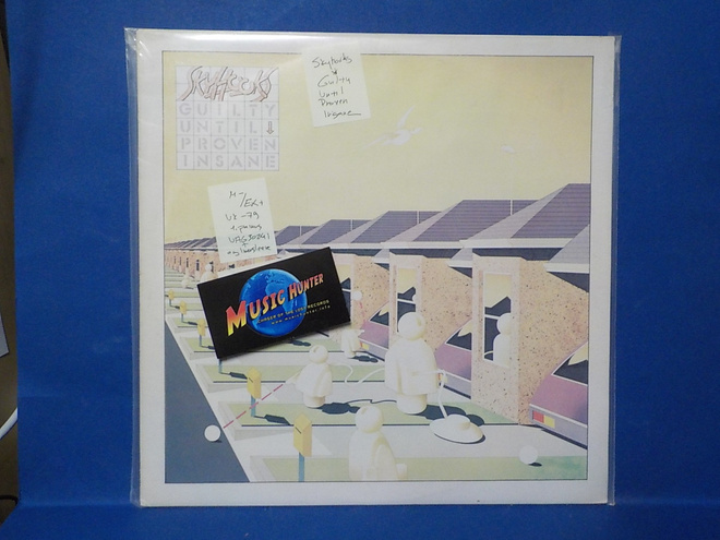 SKYHOOKS - GUILTY UNTIL PROVEN INSANE M-/EX+ UK -79 LP
