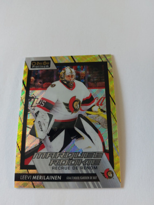 23-24 OPC Platinum Neon Yellow Surge 273 Leevi Meriläinen MR