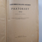 Korkeimman hallinto-oikeuden päätökset 1932 - pikkukuva 3