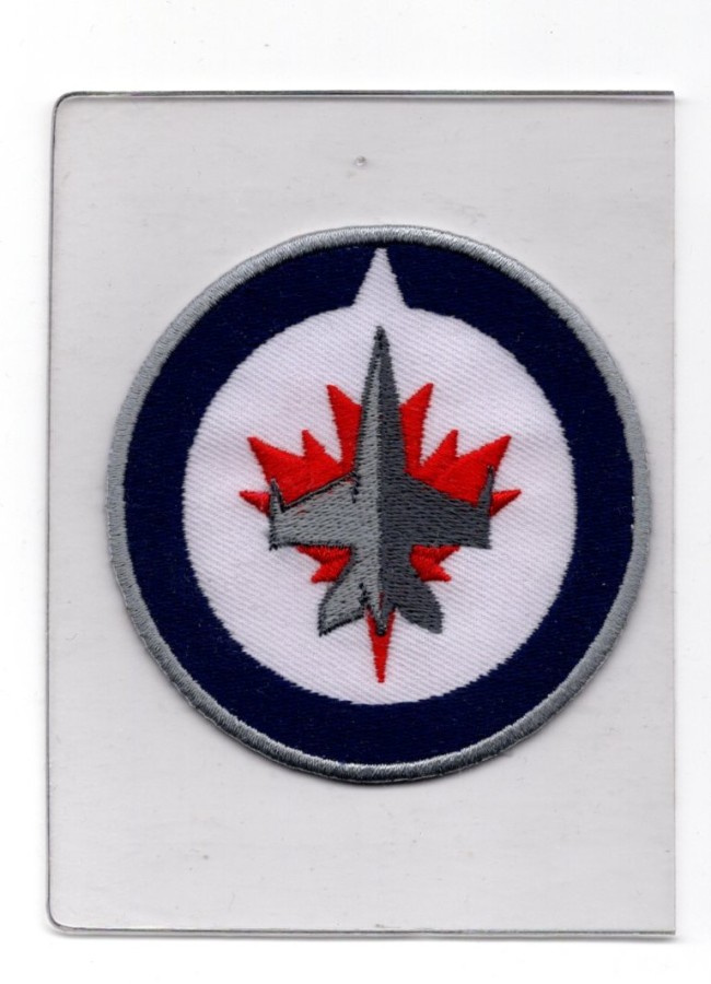 Winnipeg Jets Logo kankainen hihamerkki