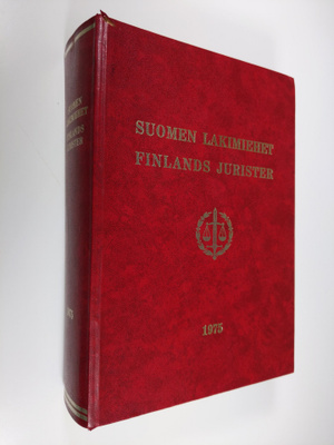 Seija Posti : Suomen lakimiehet 1975 = Finlands jurister ...