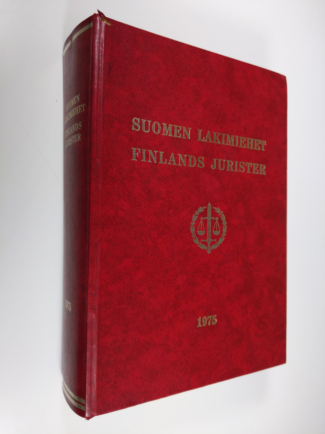 Seija Posti : Suomen lakimiehet 1975 = Finlands jurister ...