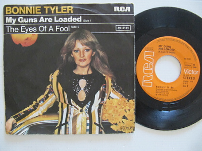 Bonnie Tyler My Guns Are 7" sinkku 7" sinkku Eri painos