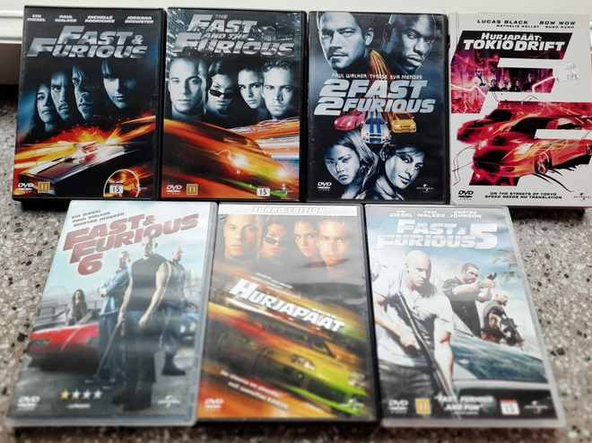 The Fast and The Furious Hurjapäät
