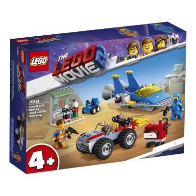 Lego 70821 Emmetin ja Bennyn Rakenna ja korjaa-verstas! UUSI