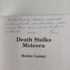 Heimo Lampi : Death stalks Meteora (signeerattu, tekijän ... - pikkukuva 3