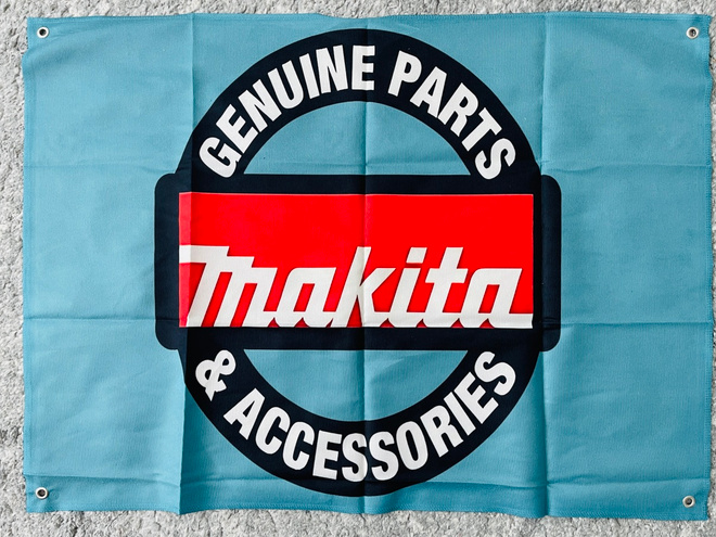 Makita lippu mainos