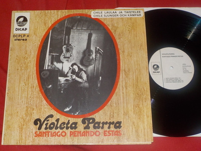 VIOLETA PARRA - Santiago Penando Estas - LP 1976 EX-