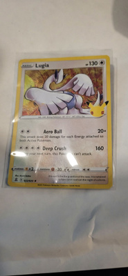 Lugia #22 Pokemon Celebrations RARE Holographic card