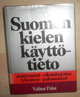 Suomen kielen käyttötieto