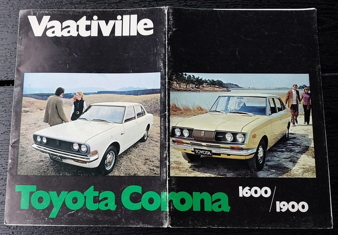 TOYOTA CORONA 1600 / 1900 esite 1971