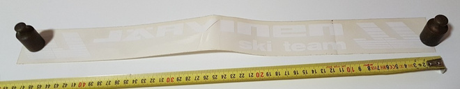 JÄRVINEN SKI TEAM ISO VINTAGE TARRA