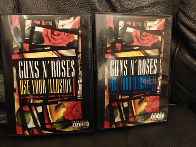 Guns n' Roses Use your illusion 1&2 DVD