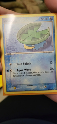 Lotad #63 Pokemon EX Deoxys card