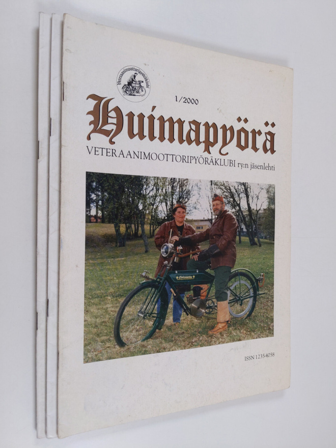 Huimapyörä 1-3/2000 : Veteraanimoottoripyöräklubi ry:n jä...
