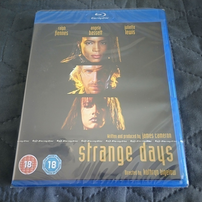 Strange Days Blu-ray **muoveissa**