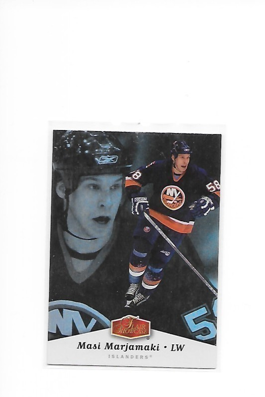 2006-07 Flair Showcase #61 Masi Marjamäki NYI Ässät RC