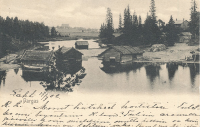 PARAINEN-PARGAS - vanha Carte Postale, kulk. 1902