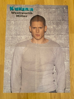 Prison Break Wentworth Miller juliste ja Bros juliste 