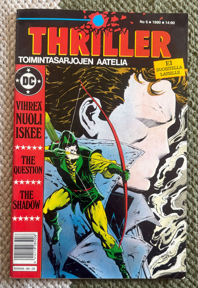 THRILLER 5/1990 SARJAKUVA
