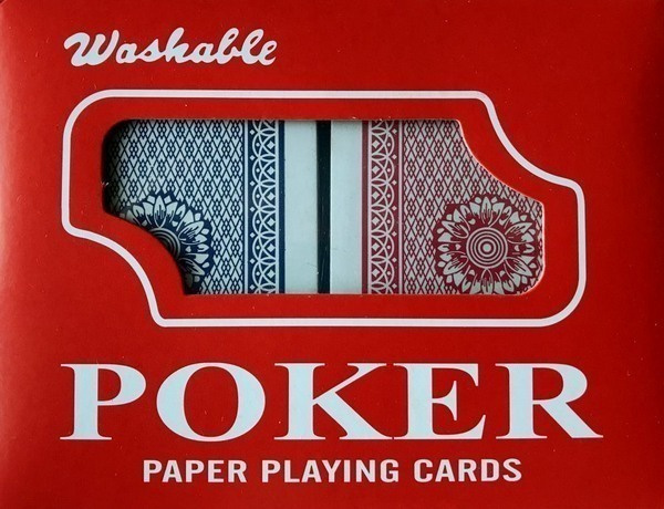 Pelikortit, 2 pakkaa, sininen ja punainen *UUSI*