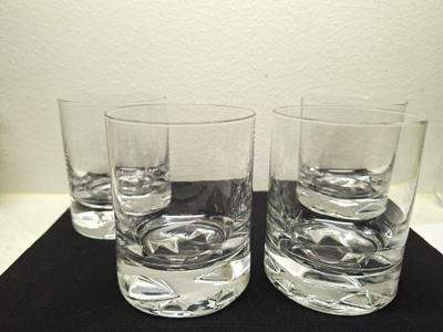 Tapio Wirkkala jäänsärkijä juomalasit 4 kpl, Iittala