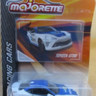 Toyota GT86 Coupe 3 Door Bilstein White Blue Majorette 1:58 - pikkukuva 2