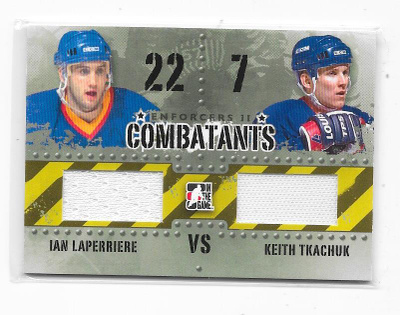 10-11 ITG Combatants Jersey # Ian Laperriere & Keith Tkachuk