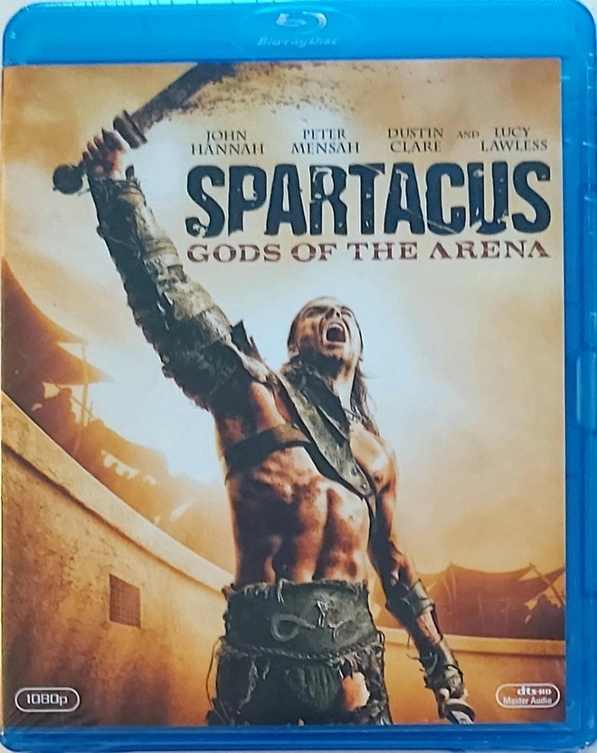 SPARTACUS: GODS OF THE ARENA BLU-RAY