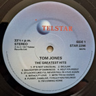 TOM JONES : THE GREATEST HITS LP - pikkukuva 3