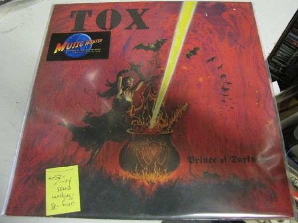 TOX - PRINCE OF DARKNESS "ORIG -85 BELGIUM PRESS" M-/EX+ LP+