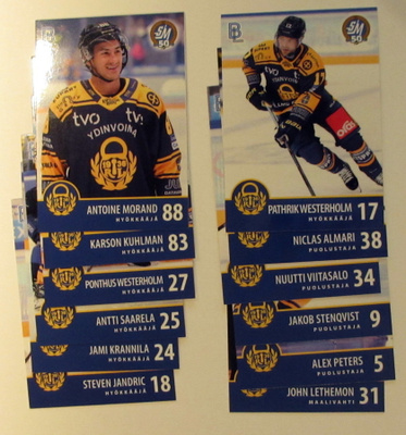 Lukko Blueline 109-120 kortit