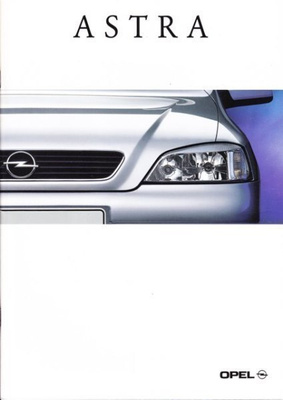 Opel Astra -esite, 2001