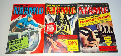 Mustanaamio 1976-1977 (valikoima)
