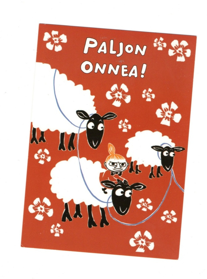 °°PALJON ONNEA!°° -KORTTI /  Muumi (KARTO)