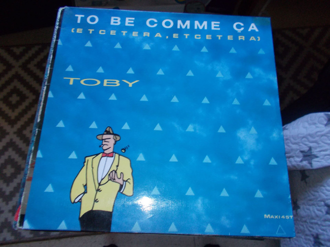 12" VINYYLI SINKKU TOBY ** TO BE COMME CA **