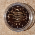 2 Euroa 2007 Itsenäisyys 90 vuotta. "Soutajat" Proof - pikkukuva 2