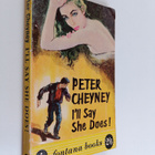 Peter Cheyney : I'll say she does! - pikkukuva 1