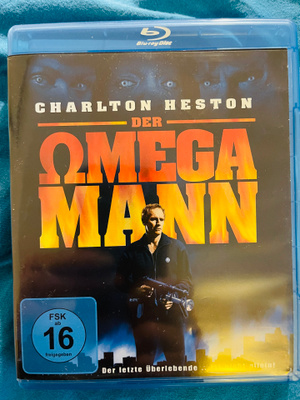 Viimeinen mies - The Omega Man Blu-Ray C. Heston SuomiTXT