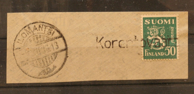 # 23514 # Pp Korentovaara + Ilomantsi - M-30 leike 1936