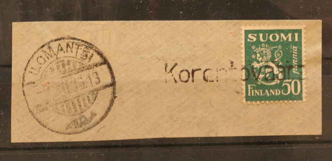 # 23514 # Pp Korentovaara + Ilomantsi - M-30 leike 1936