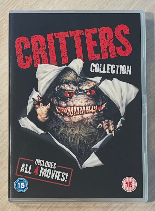 CRITTERS - keskiyön nakertajat 1-4 (1986-1992) 4DVD