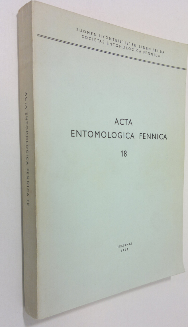 Jouko Kaisila : Acta entomologica Fennica 18 - Immigratio...