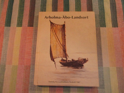 Arholma-Åbo-Landsort kirja. Ruosinkielinen.