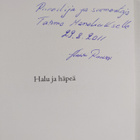 Harri Roussi : Halu ja häpeä : runoja, vuoluja (signeerat... - pikkukuva 3