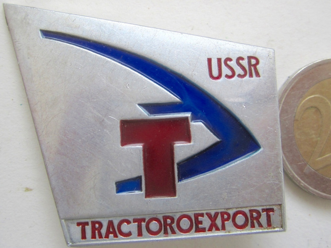 VANHA CCCP Merkki Tractorexport ISO KOMEA